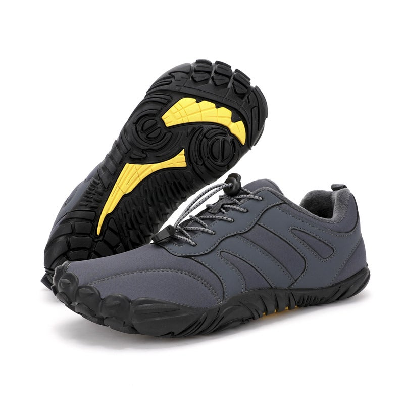 Multifunctional Outdoor Shoes Warm Mountaineering Non-Slip Sports Shoes Solid Color Fashion Large Size Casual Shoes - Image 3
